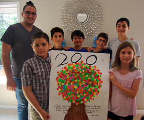 Junior Youth Group Marks First Anniversary