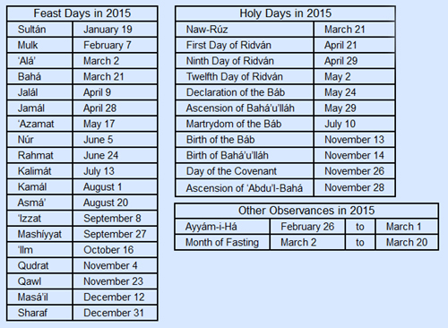 Upcoming Events - The Bahá'í Community of Ottawa